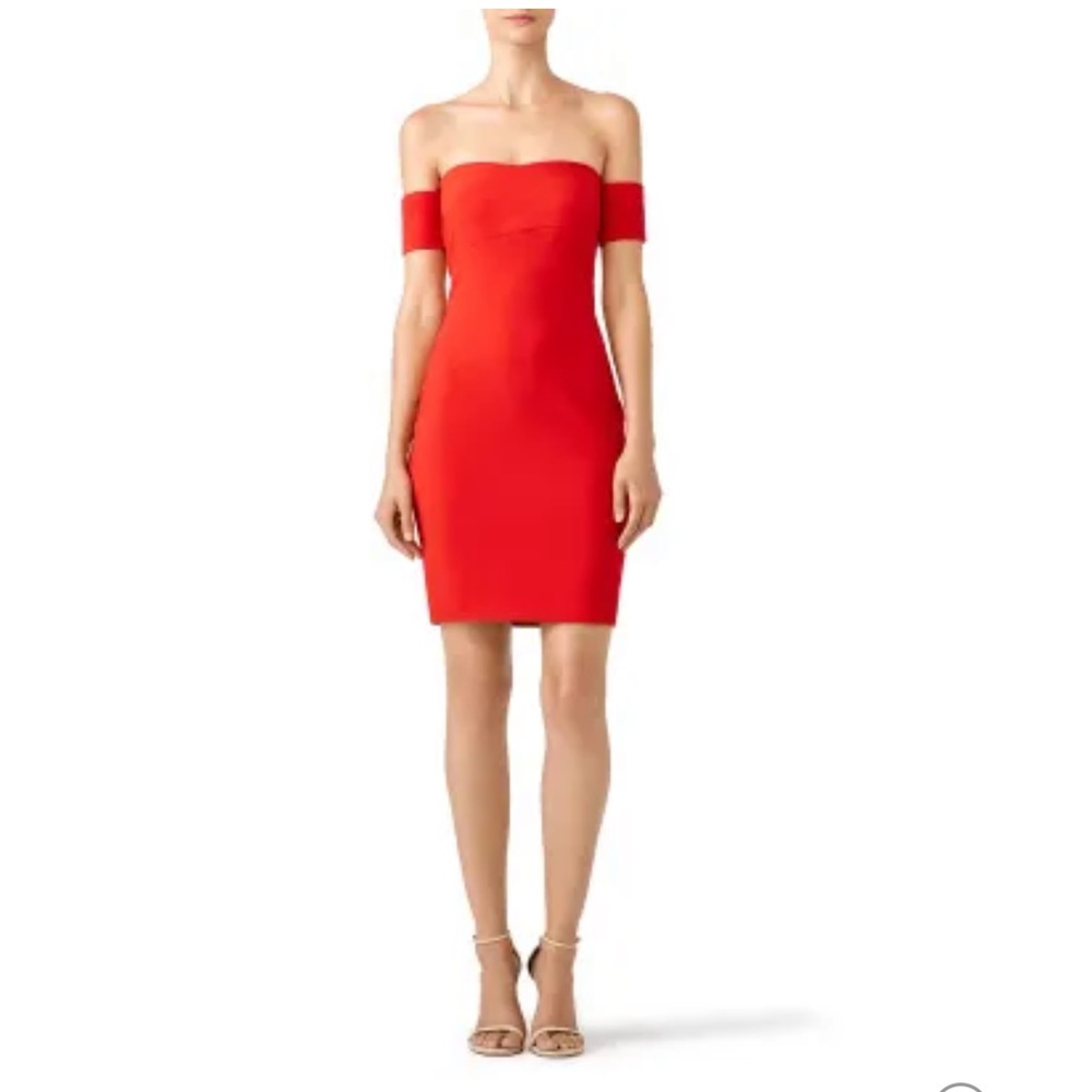 DESIGNER off the shoulder dress